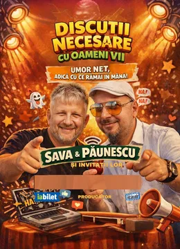 Spectacol de umor "Discuții necesare"