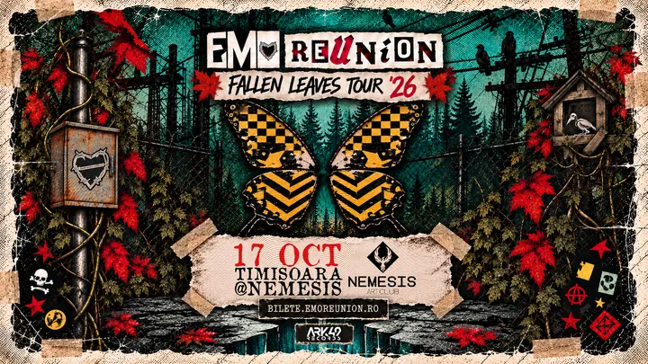 Timișoara: Emo Reunion - Fallen Leaves Tour