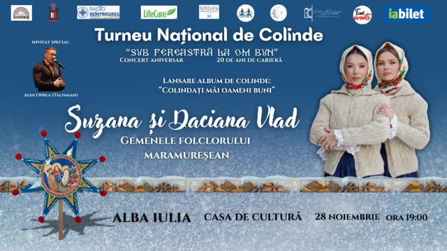 Alba Iulia: Sub fereastră la om bun! Suzana și Daciana Vlad- Gemenele Folclorului Maramureșean