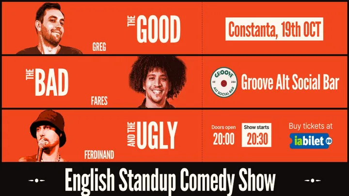 Constanta: English Stand-up Comedy Show: The Good, the Bad and the Ugly