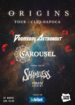 Cluj-Napoca: Concert Doomsday Astronaut & Carousel