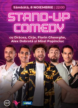 The Fool: Stand-up comedy cu Drăcea, Cîrje, Florin Gheorghe, Alex Dobrotă și Mirel Popinciuc
