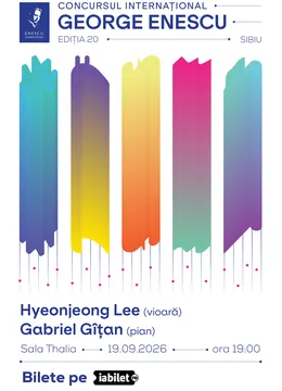 Sibiu: Hyeonjeong Lee & Gabriel Gîțan • Concursul International George Enescu