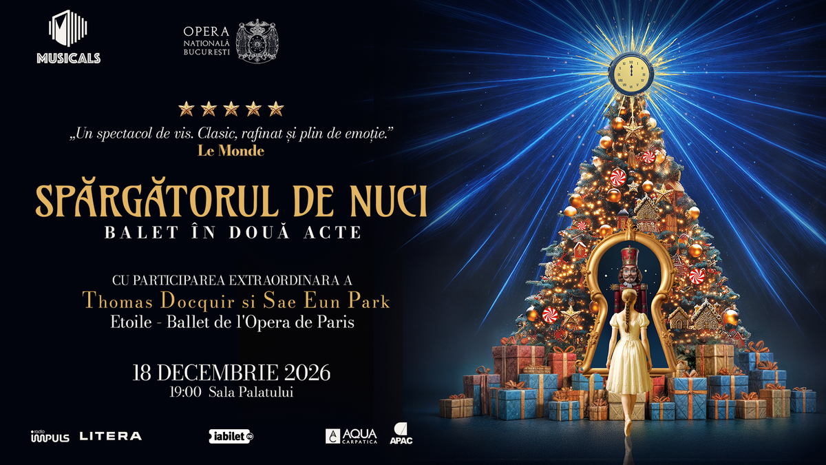 Spărgătorul de Nuci, cu Sae Eun Park și Thomas Docquir, Étoile ale Operei din Paris