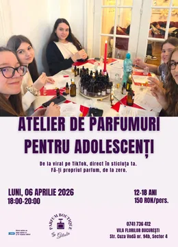 Atelier de Parfumuri pentru Adolescenti