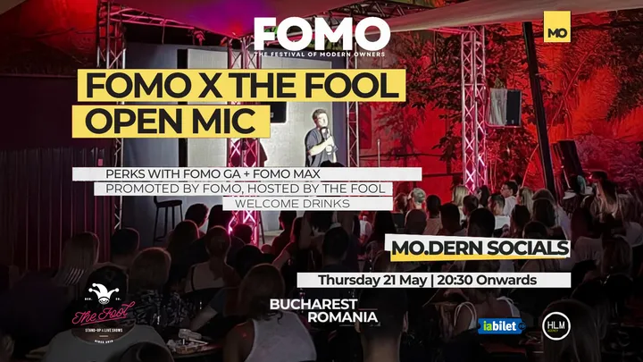 The Fool Terasa: Open Mic: MCs Moise & Păune