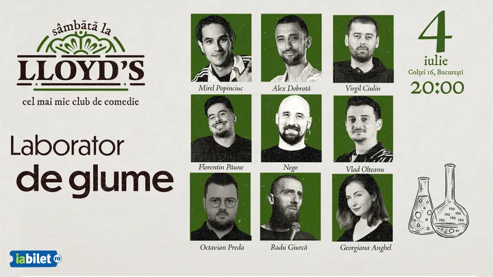 Lloyd’s: Laborator de glume, Stand-up Comedy Testare Material