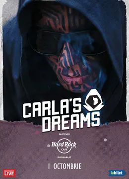 Concert Carla's Dreams la Hard Rock Cafe