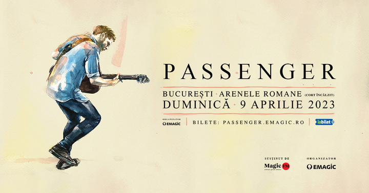 Concert Passenger la Arenele Romane