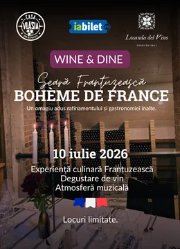 Snagov: Wine  dine - Bohème de France