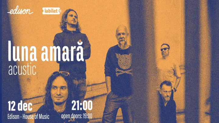 Cluj-Napoca: Luna Amară – Concert acustic de final de an