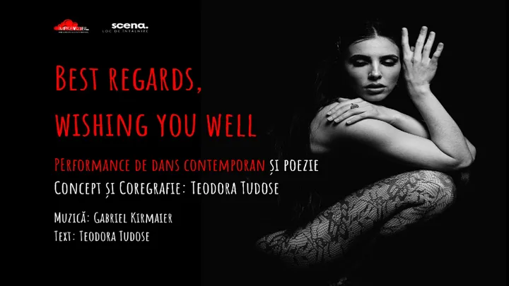 Timisoara: Best regards, wishing you well - Performance de dans contemporan și poezie de Teodora Tudose