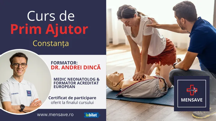 Constanta: Cursuri de prim ajutor cu MENSAVE