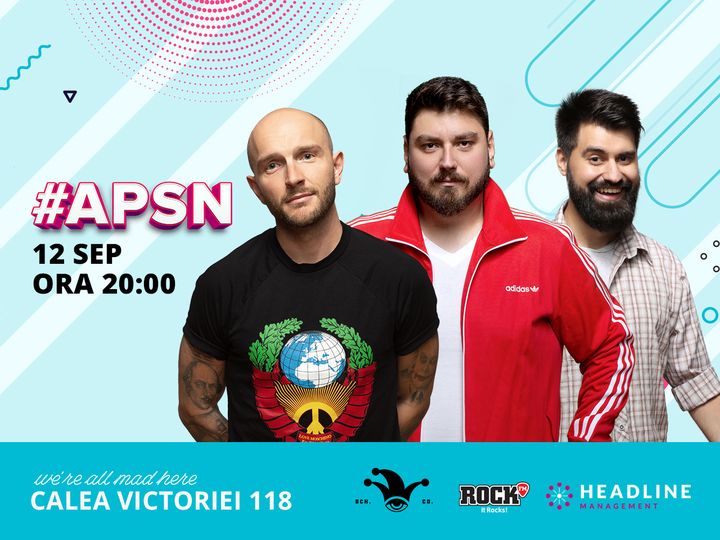 #APSN -  The Fool: Stand-up comedy cu Micutzu, Bordea și Geo