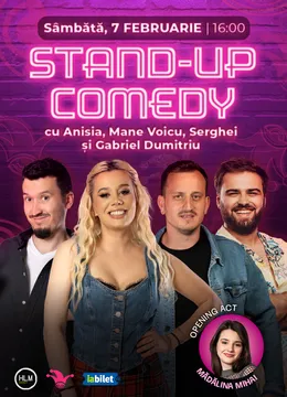 The Fool: Stand-up comedy cu Anisia, Mane Voicu, Serghei și Gabriel Dumitriu