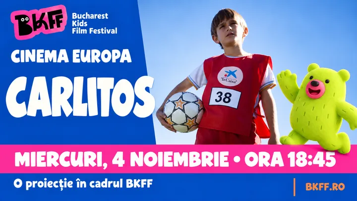 Carlitos - Proiecție în cadrul BKFF la Cinema Europa