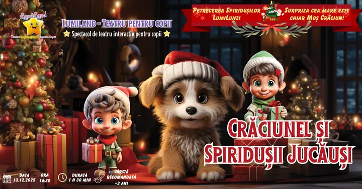 LumiLand - Crăciunel și spiridușii jucăuși