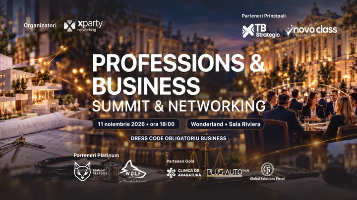 Cluj-Napoca: Professions & Business | Summit & Networking