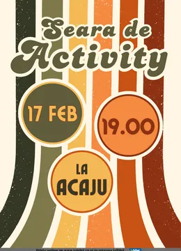 Iaşi: Seara de Activity