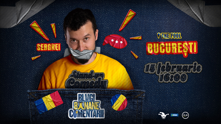 The Fool: Stand-up politic cu Serghei - Blugi, banane, comentarii…