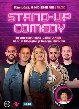 The Fool: Stand-up comedy cu Bucălae, Mane Voicu, Anisia, Gabriel Gherghe și George Dumitru