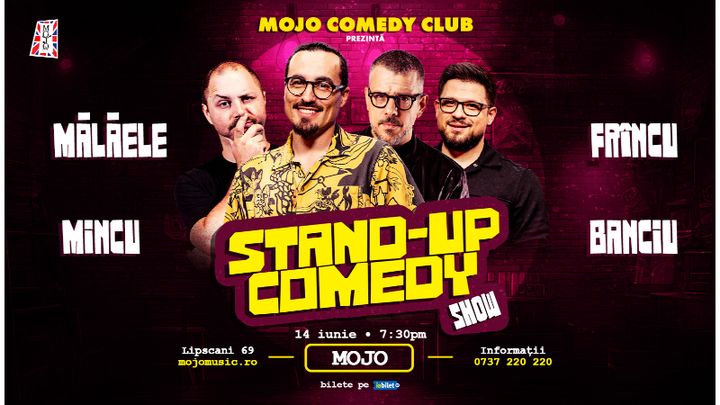 Stand-Up Comedy cu Mincu, Frincu, Banciu, Malaele