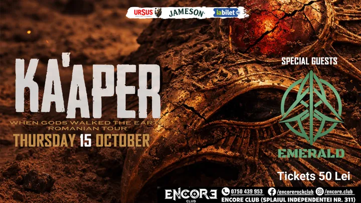 KA'APER + Emerald Live @Encore Club
