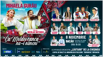 Bacău: Mihaela Gurău și invitații
