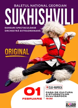 Cluj-Napoca: Baletul National Georgian "Sukhishvili"