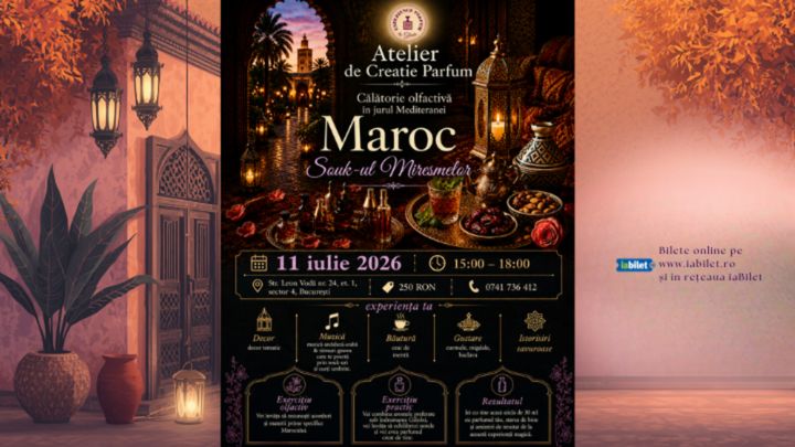 Călătorie Olfactivă în Jurul Mediteranei - Maroc