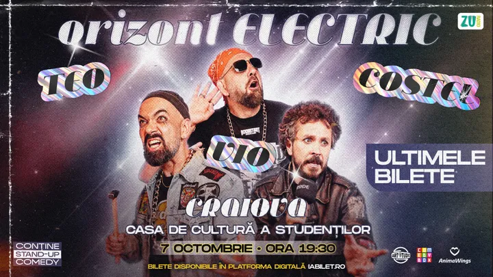 Craiova: Teo, Vio și Costel - Orizont Electric | Stand Up Comedy Show