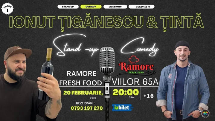Stand-up Comedy cu Ionut Tiganescu si George Tinta