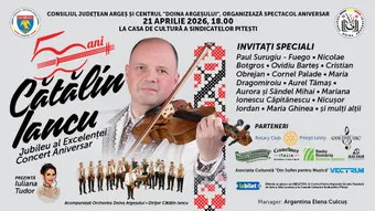 Pitești: Cătălin Iancu – Jubileu al Excelenței