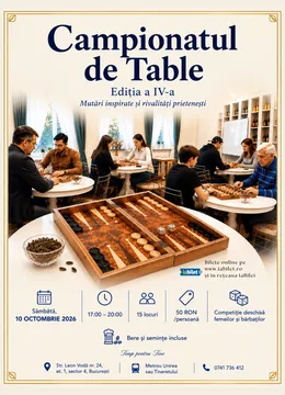Campionatul de Table – Ediția a IV-a