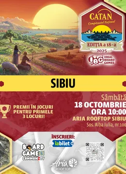 Sibiu: Catan Etapa Locala 2025 - Boardgame