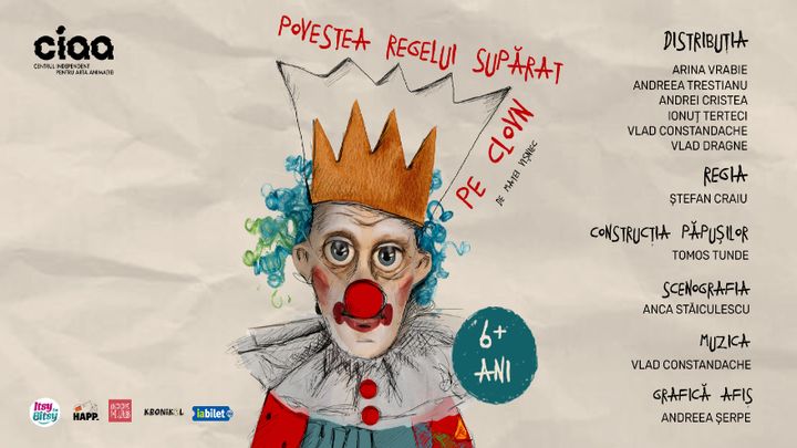 Povestea regelui supărat pe clovn