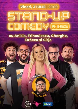 The Fool Terasa: Stand-up comedy cu Anisia, Gherghe, Drăcea, Cîrje și Frînculescu