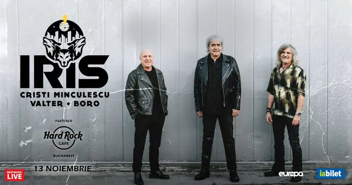 Concert IRIS - Cristi Minculescu, Valter si Boro la Hard Rock Cafe
