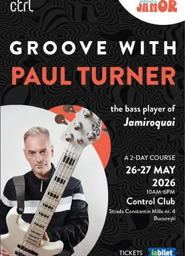 Groove with Paul Turner - the Bass Player of Jamiroquai - a 2 Day Course