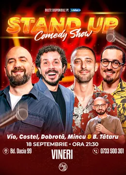 Stand-up Comedy cu Vio, Costel, Dobrotă, Mincu & Bogdan Tătaru la Club 99 | Show 2