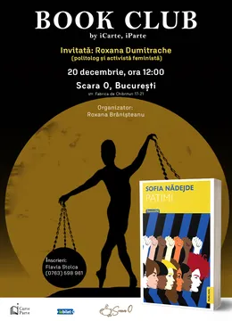 Club de Lectură - Invitată: Roxana Dumitrache
