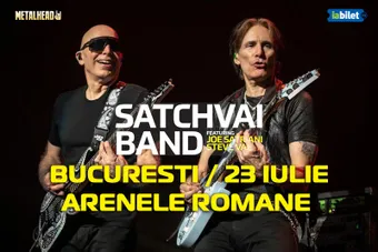 Joe Satriani & Steve Vai & SatchVai Band la Arenele Romane