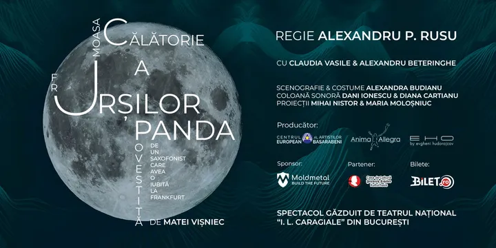 Frumoasa călătorie a urșilor panda povestită de un saxofonist care avea o iubită la Frankfurt