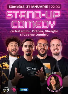 The Fool: Stand-up comedy cu Natanticu, Drăcea, Gherghe și George Dumitru