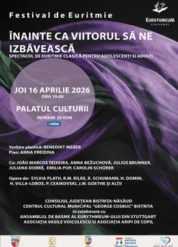 Bistrița: Înainte ca viitorul să ne izbăvească