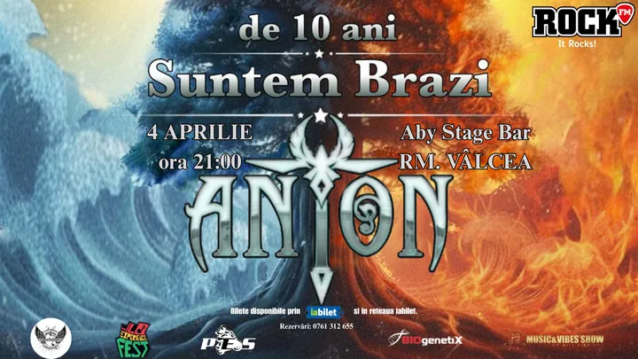 Ramnicu Valcea: ANTON - de 10 ani Suntem Brazi - Turneu Aniversar