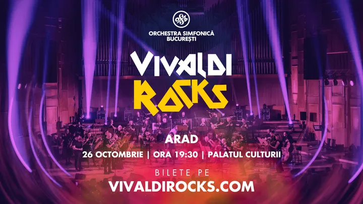 Arad: Vivaldi Rocks - Orchestra Simfonică București