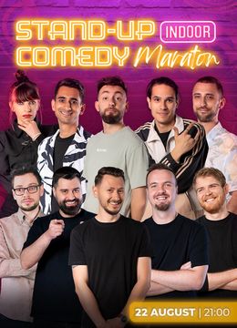 The Fool: Stand-up comedy Maraton pe terasă cu: Cîrje, Dobrotă, Popinciuc, Florin Gheorghe, George Dumitru, Geo Adrian, Teodora Nedelcu, Paul Szabo, Tudor Costina și Claudiu Popa