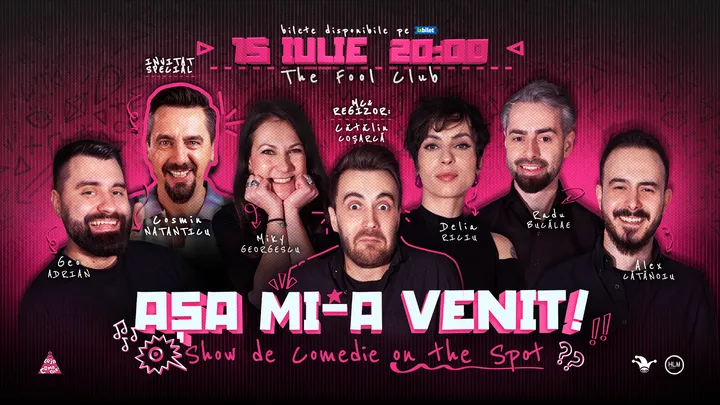 The Fool Terasa: Așa mi-a venit! | Show de comedie on the spot