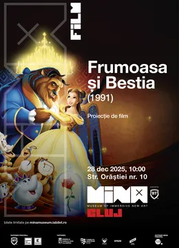 Frumoasa și bestia (1991) - proiecție de film @ MINA Cluj